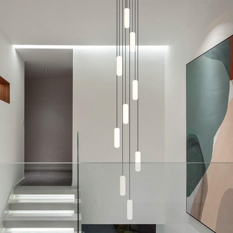 ChandeliersDecor.com-Staircase Chandelier-Tubes: Staircase Chandelier - Exquisite Lighting Solution