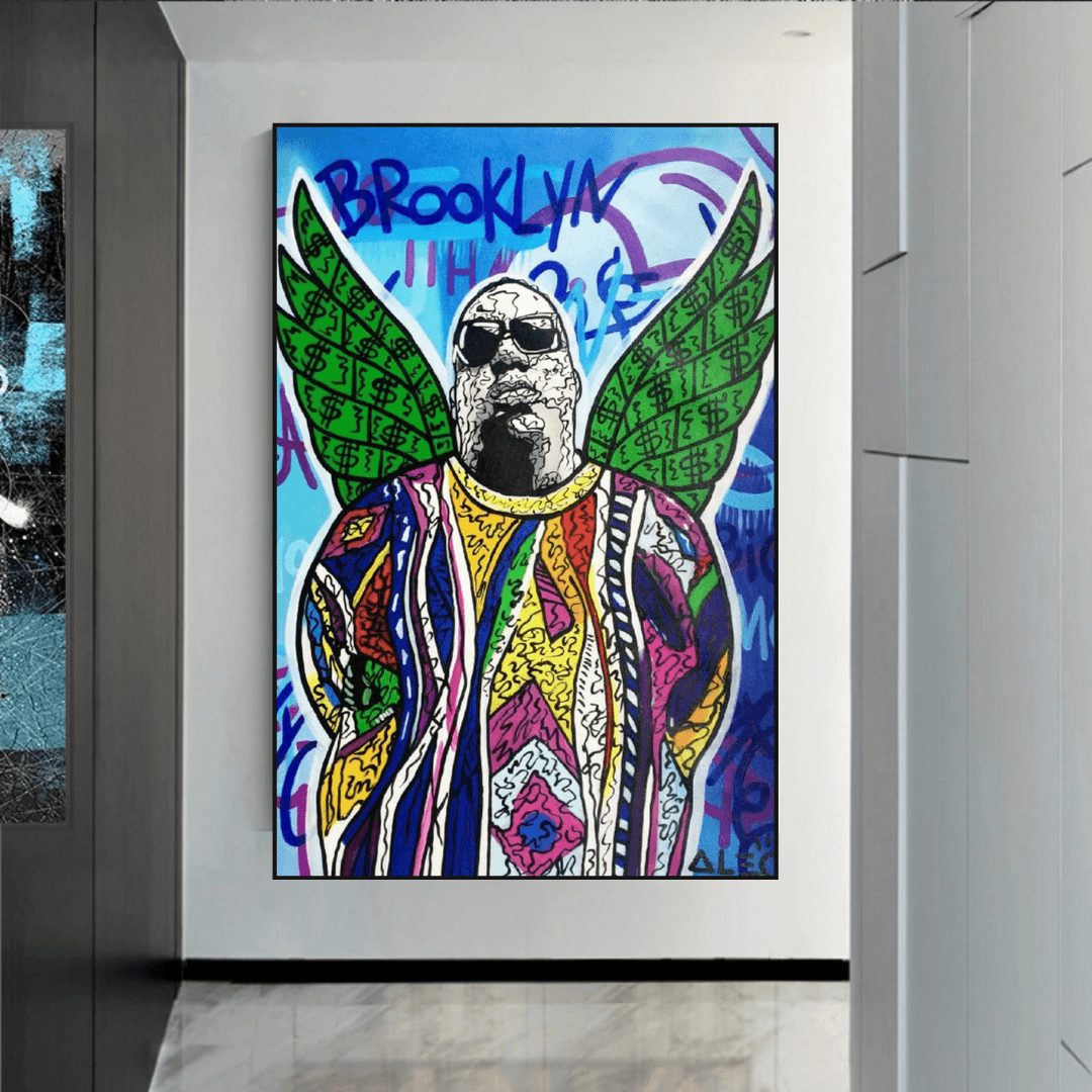 ChandeliersDecor.com-Musicians Wall Art-Tupac and Biggie Poster - Authentic Hip Hop Merchandise