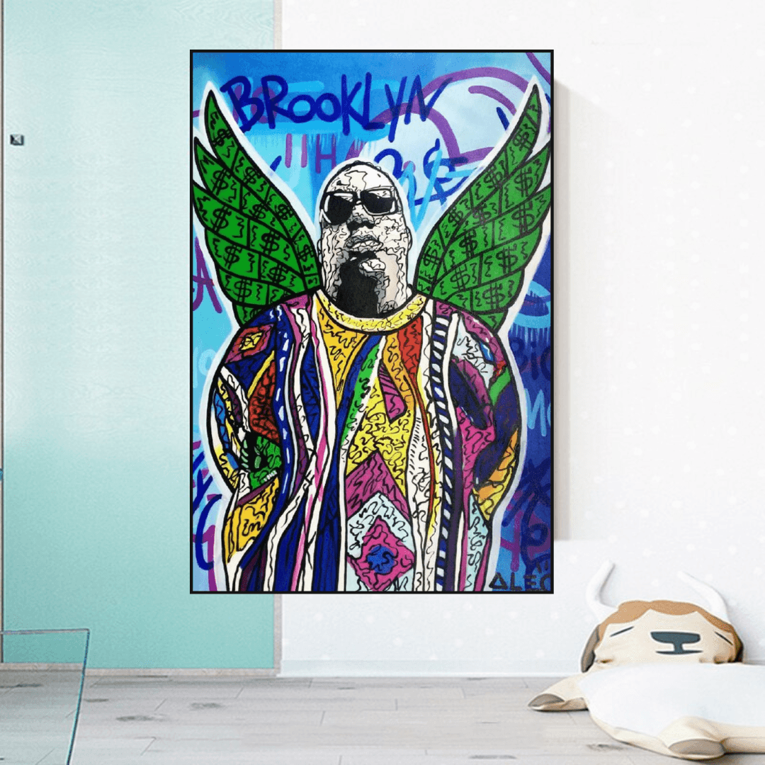 ChandeliersDecor.com-Musicians Wall Art-Tupac and Biggie Poster - Authentic Hip Hop Merchandise