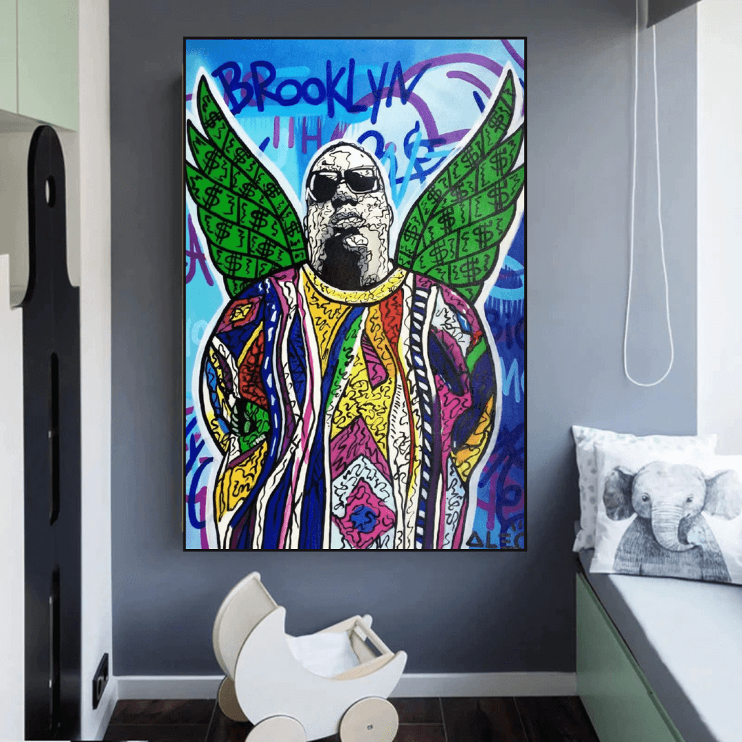 ChandeliersDecor.com-Musicians Wall Art-Tupac and Biggie Poster - Authentic Hip Hop Merchandise