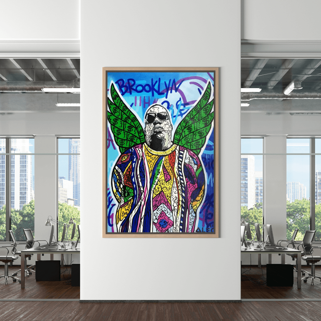 ChandeliersDecor.com-Musicians Wall Art-Tupac and Biggie Poster - Authentic Hip Hop Merchandise