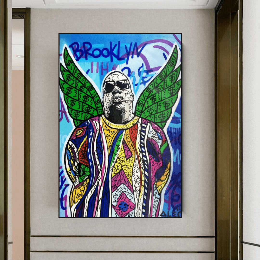 ChandeliersDecor.com-Musicians Wall Art-Tupac and Biggie Poster - Authentic Hip Hop Merchandise