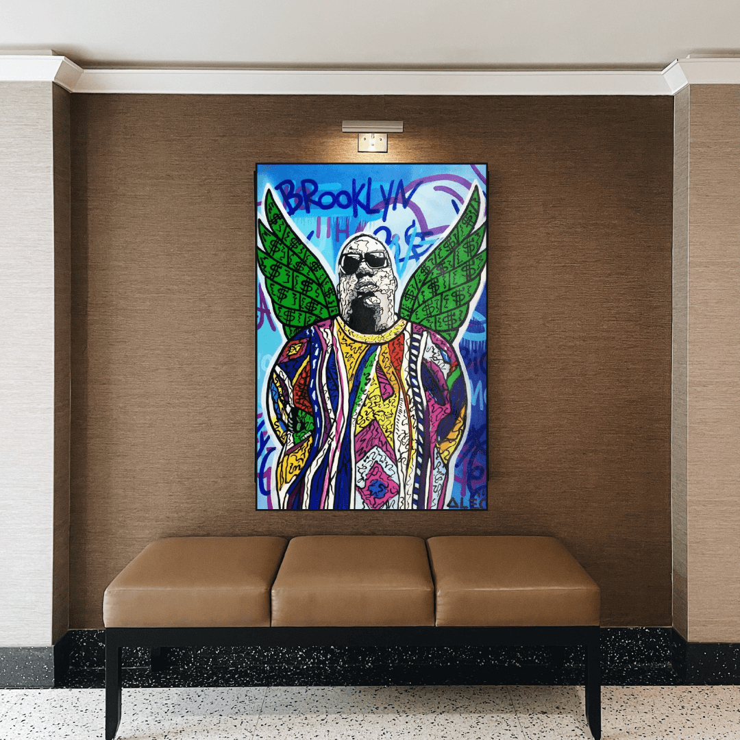 ChandeliersDecor.com-Musicians Wall Art-Tupac and Biggie Poster - Authentic Hip Hop Merchandise