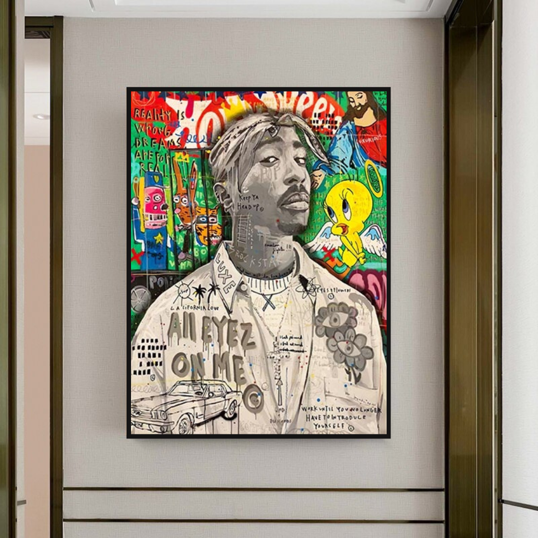 Tupac Poster: Authentic Wall Art for True Fans-ChandeliersDecor.com