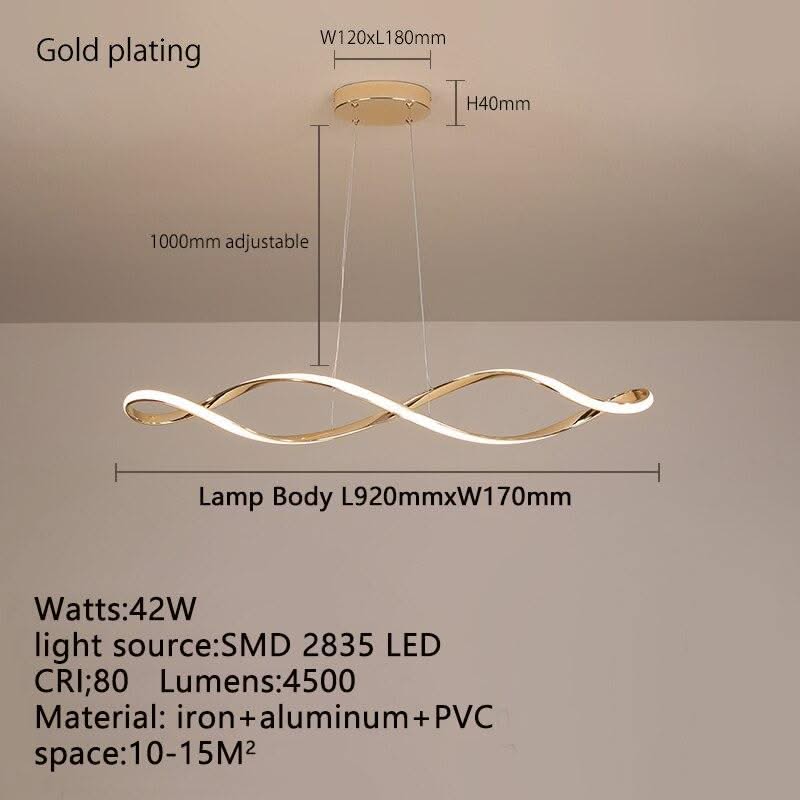 ChandeliersDecor.com-Chandeliers-Twirl Chandelier - Unmatched Elegance for Kitchen Island