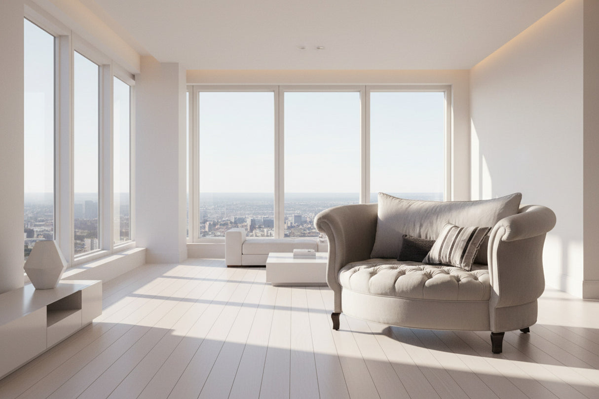 ChandeliersDecor.com-Furniture-Velvet Sofa Chair: Ergonomic Style Combined