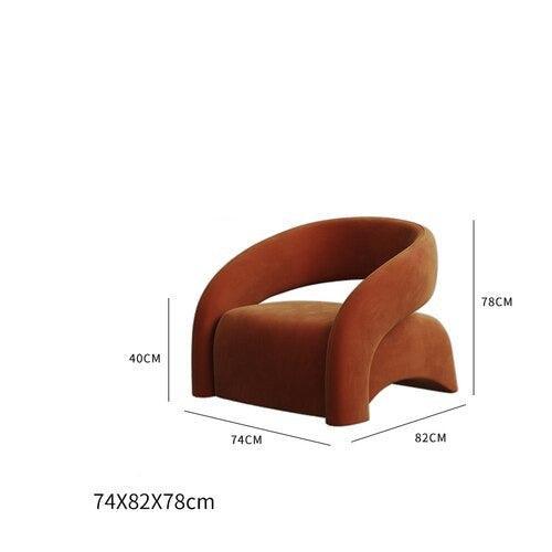 ChandeliersDecor.com-Sofa Chairs and Stools-Velvet Sofa Chair: Luxury Comfort for Your Home