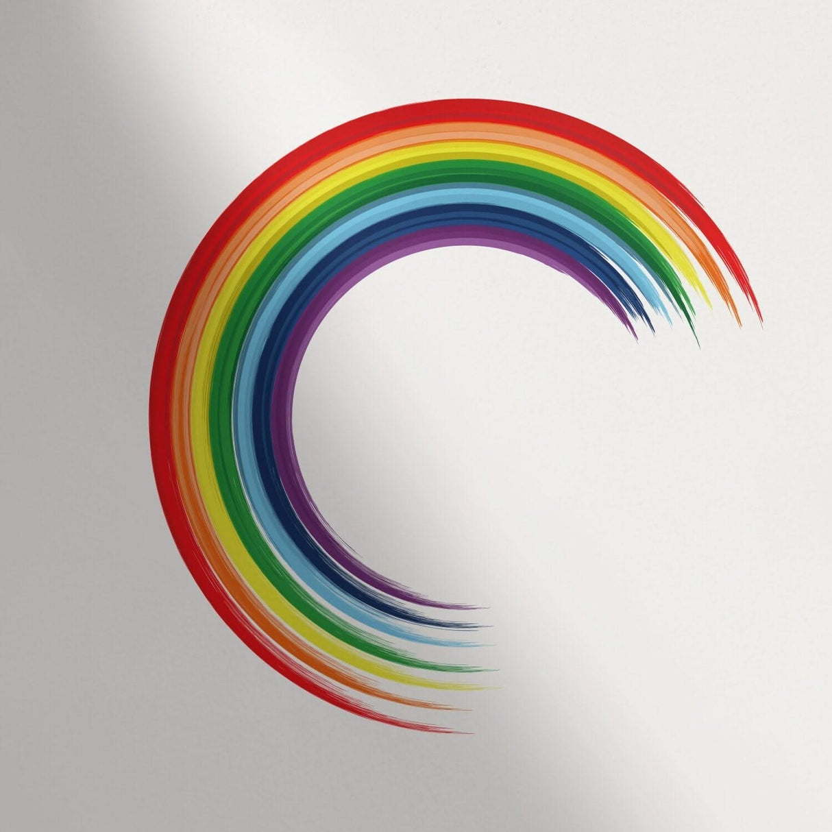 ChandeliersDecor.com-Kids Room Nursery Decals-Vigor Circle Rainbow Dots Decals Wall Stickers