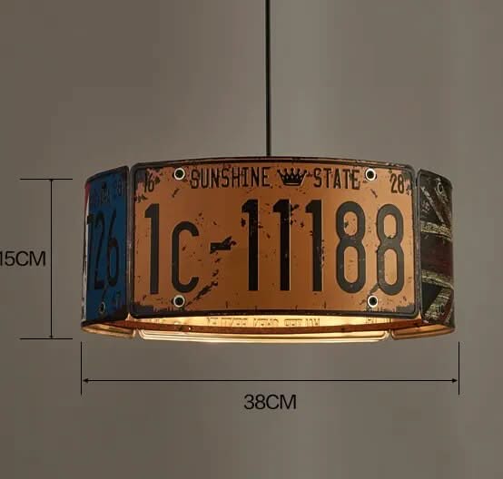 Vintage Iron Retro Pendant Lamp - Home Decor-ChandeliersDecor.com