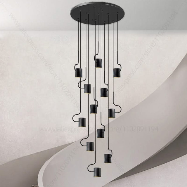 Vortex Hook Chandelier - Illuminate Your Space-ChandeliersDecor.com