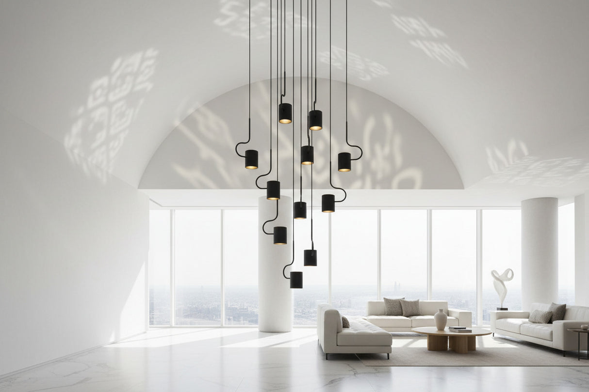 Vortex Hook Chandelier - Illuminate Your Space-ChandeliersDecor.com