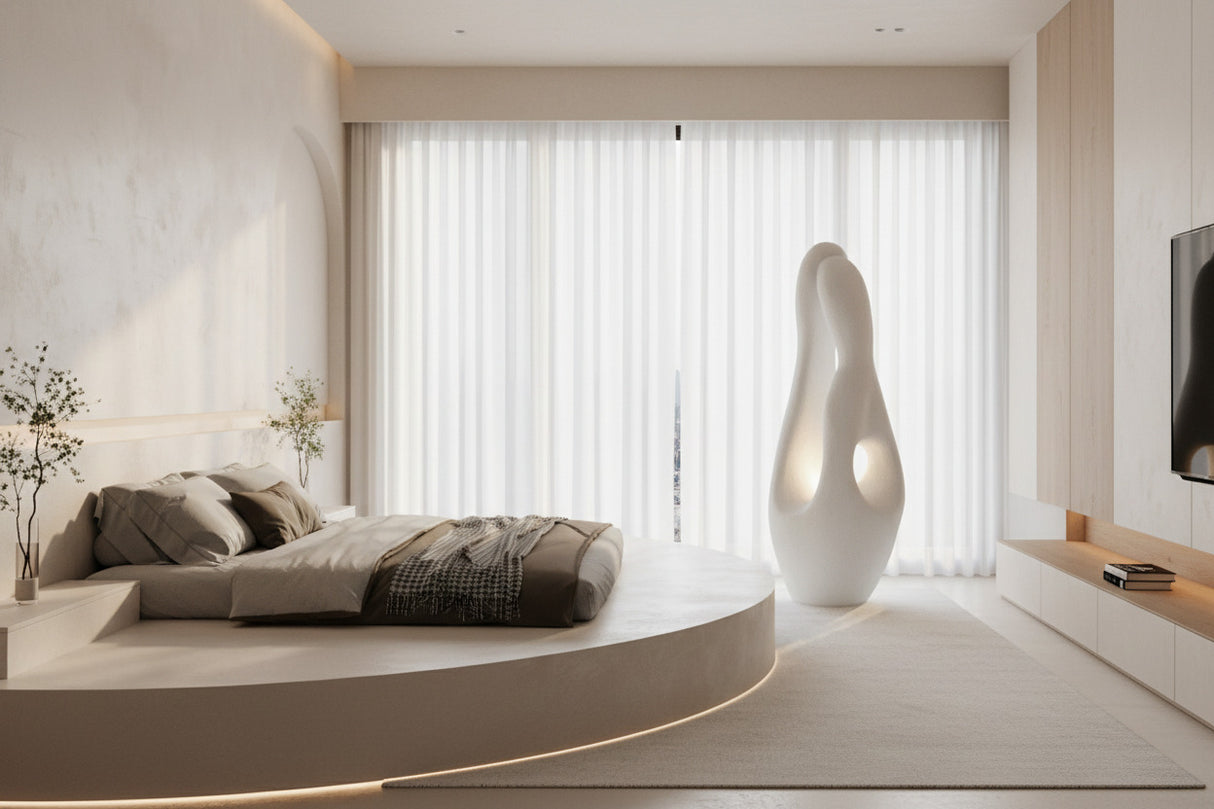 Wabi Sabi Floor Lamp - Simple Elegance for your Interiors-ChandeliersDecor.com