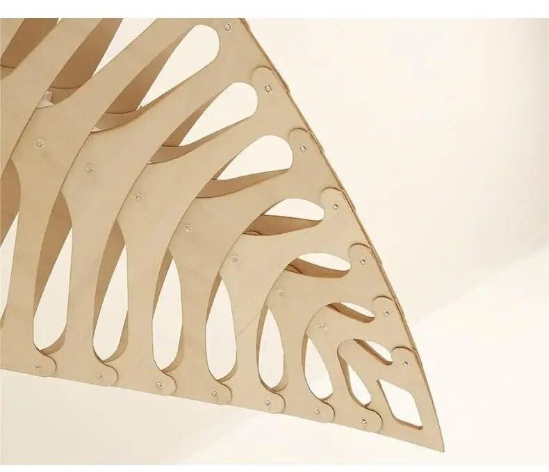 ChandeliersDecor.com-Kitchen Island-Wabi Sabi Wood Art Fish Bone Pendant Chandelier