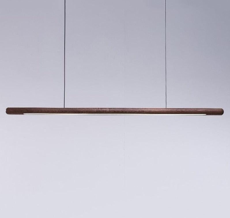ChandeliersDecor.com-Kitchen Island-Walnut Hanging Light: Unique and Stylish Lighting Solution