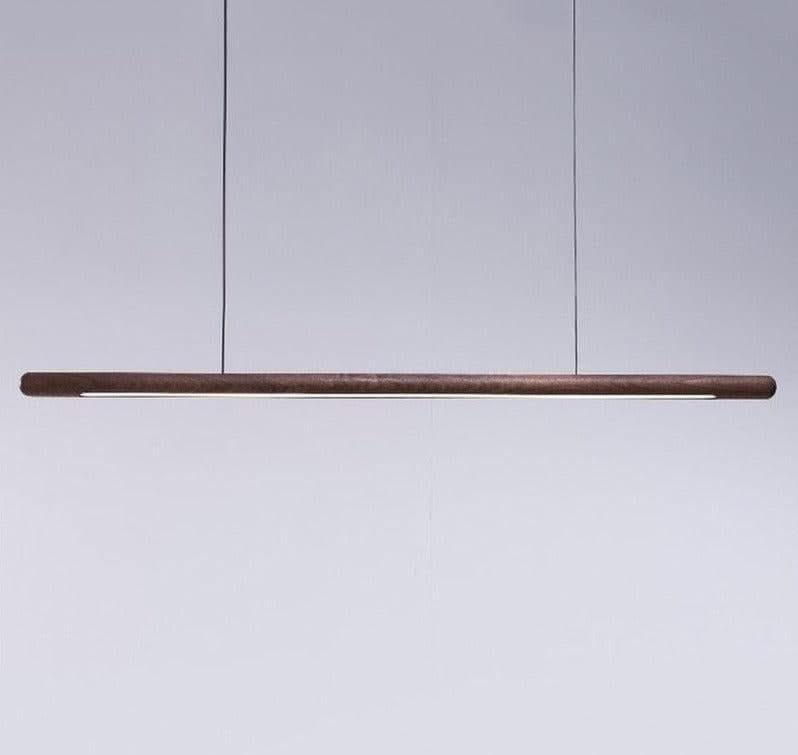 ChandeliersDecor.com-Kitchen Island-Walnut Hanging Light: Unique and Stylish Lighting Solution