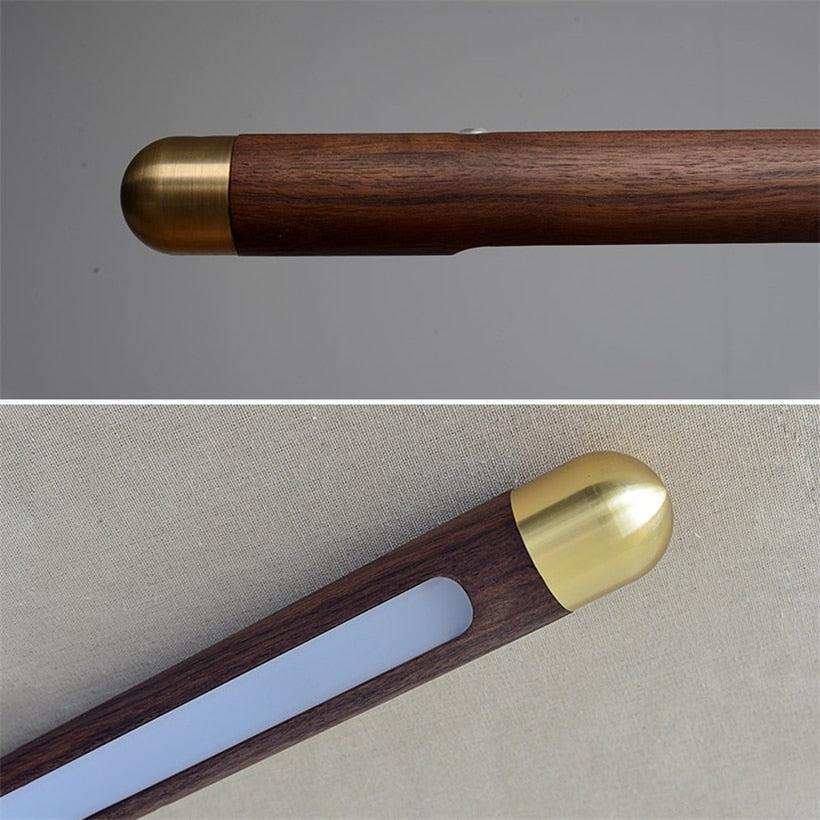 ChandeliersDecor.com-Kitchen Island-Walnut Hanging Light: Unique and Stylish Lighting Solution