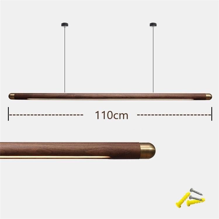 ChandeliersDecor.com-Kitchen Island-Walnut Hanging Light: Unique and Stylish Lighting Solution