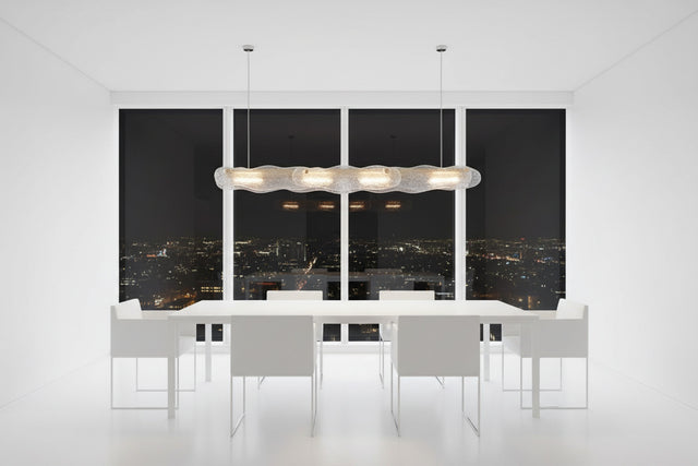 Water Ripple Glass Art Chandelier: Exquisite and Unique-ChandeliersDecor.com