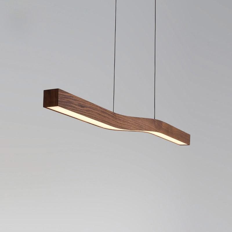 ChandeliersDecor.com-Kitchen Island-Wave Light: Wooden Wave Bar Hanging Light for Kitchen