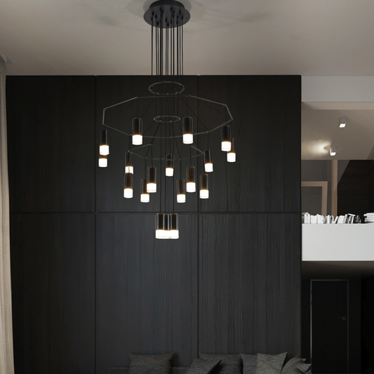 ChandeliersDecor.com-Chandeliers-Wireflow LED Chandelier - Illuminate Your Space