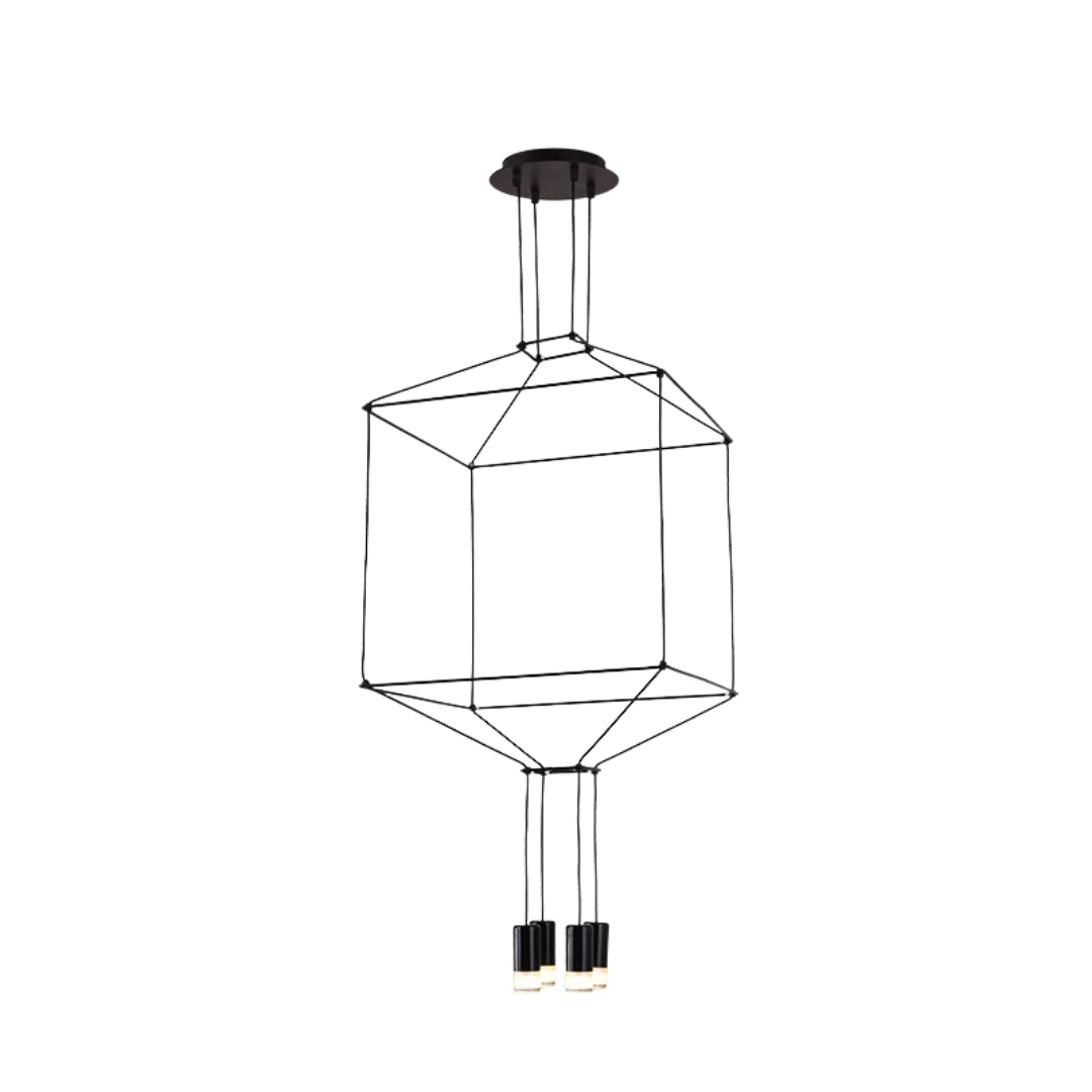 ChandeliersDecor.com-Chandeliers-Wireflow LED Chandelier - Illuminate Your Space