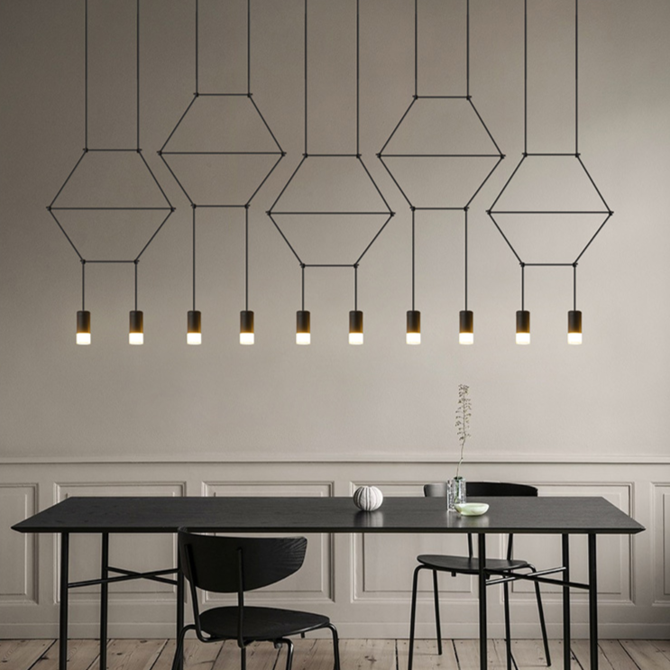 ChandeliersDecor.com-Chandeliers-Wireflow LED Chandelier - Illuminate Your Space
