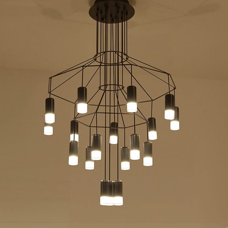 ChandeliersDecor.com-Chandeliers-Wireflow LED Chandelier - Illuminate Your Space