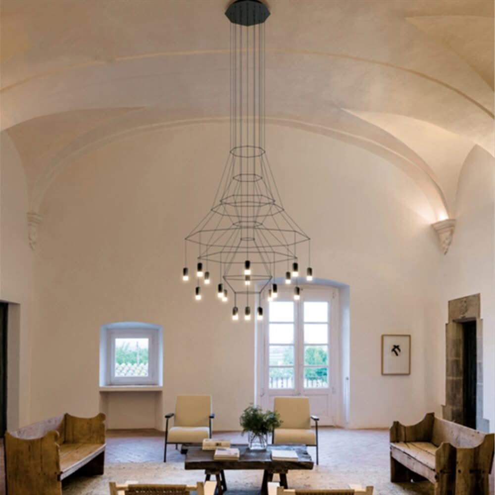 ChandeliersDecor.com-Chandeliers-Wireflow LED Chandelier - Illuminate Your Space