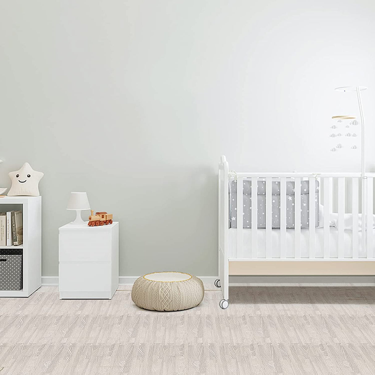 ChandeliersDecor.com-Play Mats-Wood Effect Puzzle Play Mat Tiles: Ideal for Safe Play Areas