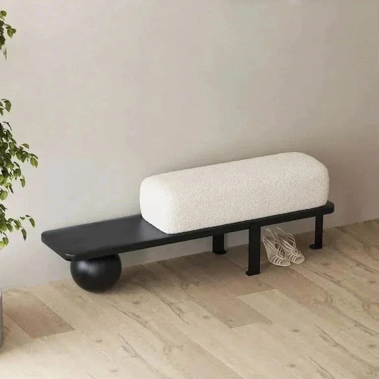 Wood Shoe Changing Ottoman Stool-ChandeliersDecor.com