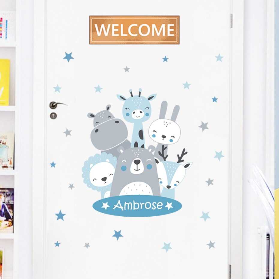 ChandeliersDecor.com-Woodland Animal Wall Decal: Wildlife Inspired Décor