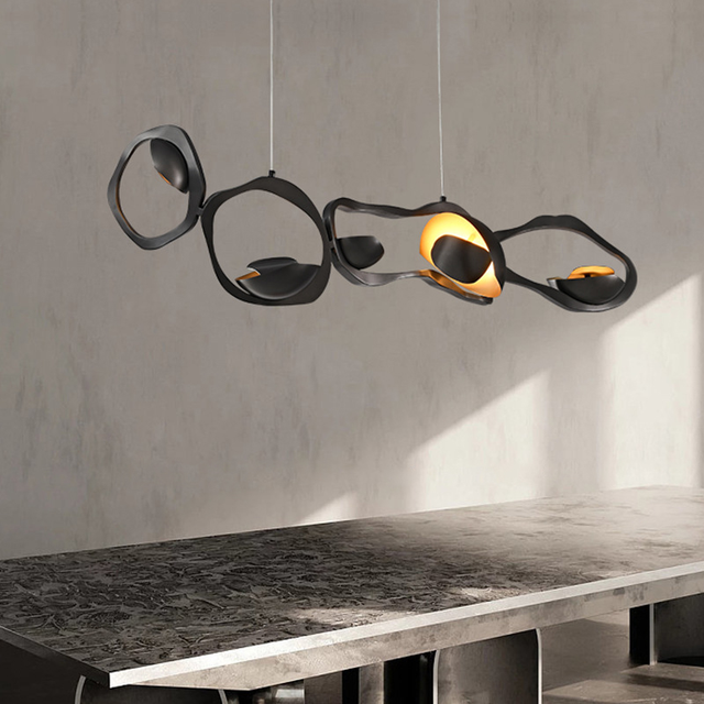 XXX LED Rocks Style Chandelier Dining Island-ChandeliersDecor.com