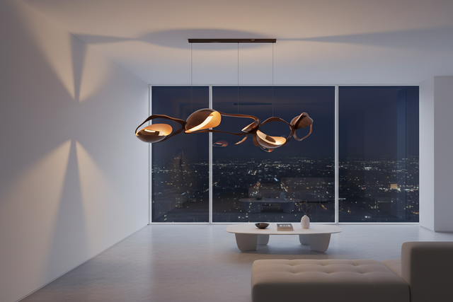 XXX LED Rocks Style Chandelier Dining Island-ChandeliersDecor.com