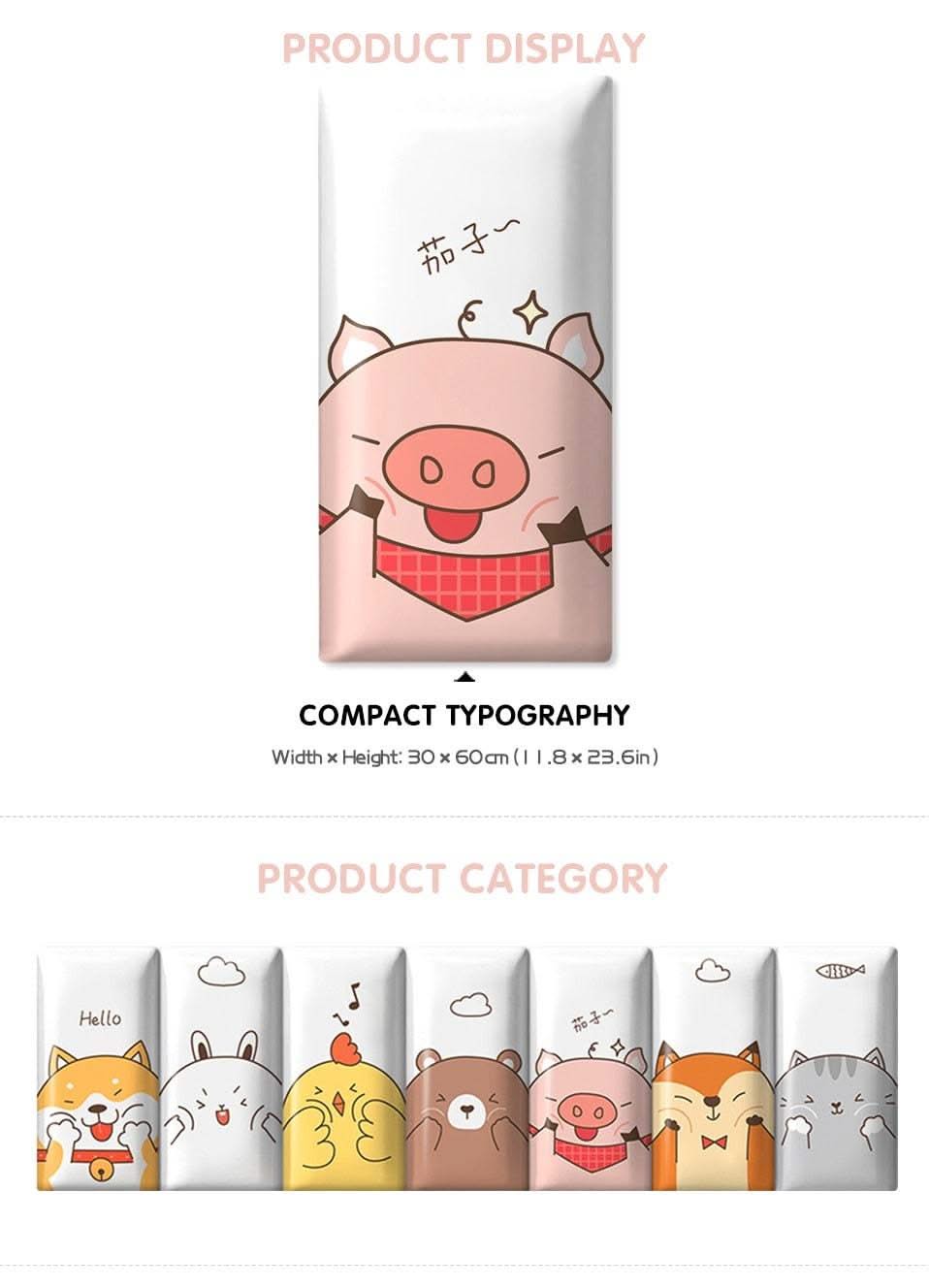 ChandeliersDecor.com-Padded Walls-Zoo Animals Parade Kids Wall Padded Safety Cushions