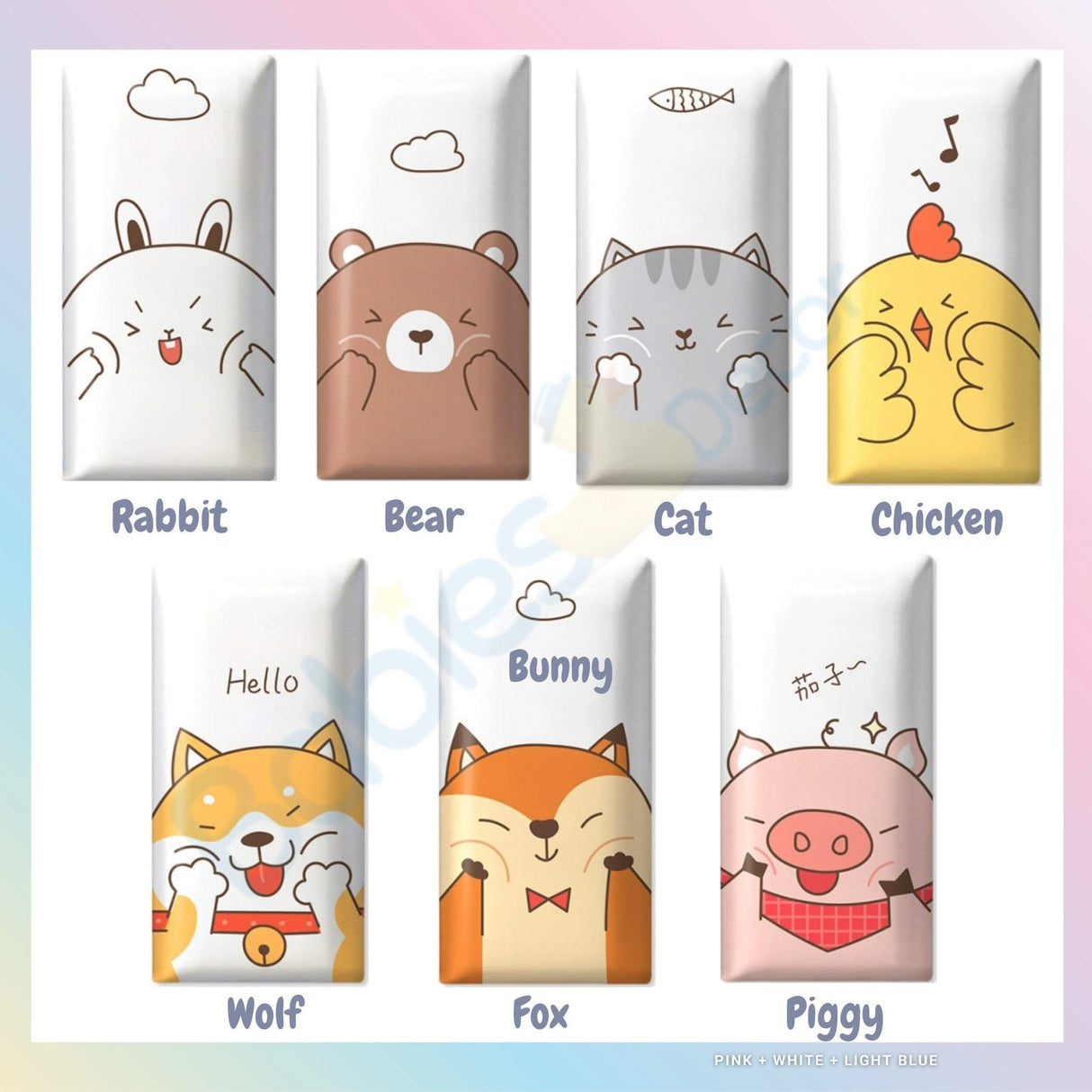 ChandeliersDecor.com-Padded Walls-Zoo Animals Parade Kids Wall Padded Safety Cushions