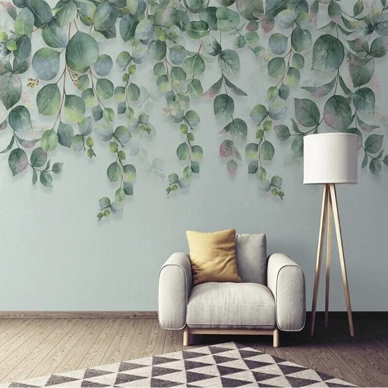 Eucalyptus Wallpaper: Transform Your Space-ChandeliersDecor.com