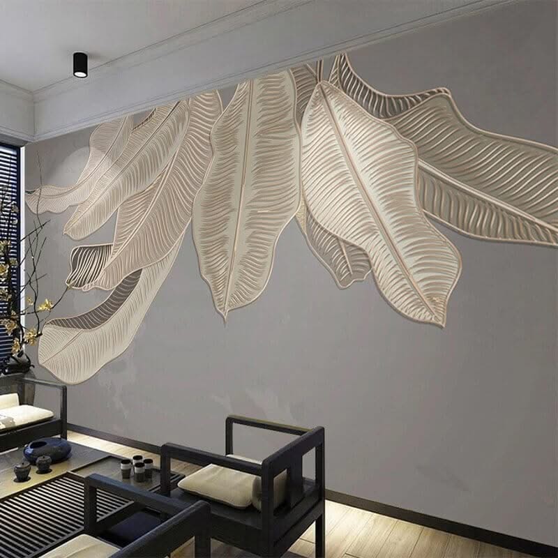 Green Plants Nordic Style Wallpaper for Home Wall Decor-ChandeliersDecor.com