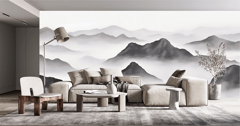 In Mountains Wallpaper Murals - Transform Your Space-ChandeliersDecor.com