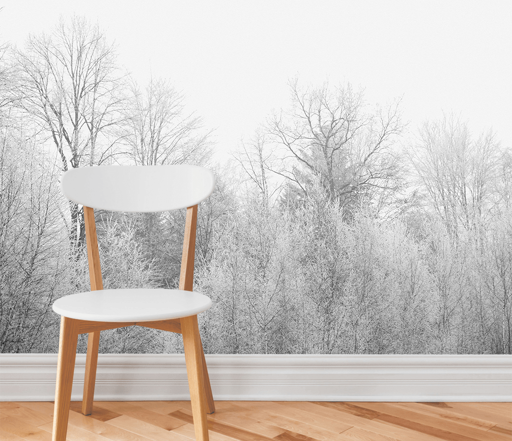 Misty Trees Wallpaper Murals: Transform Your Space-ChandeliersDecor.com