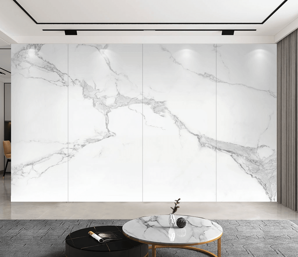 Pure Stone Design - Marble Wallpaper Murals-ChandeliersDecor.com