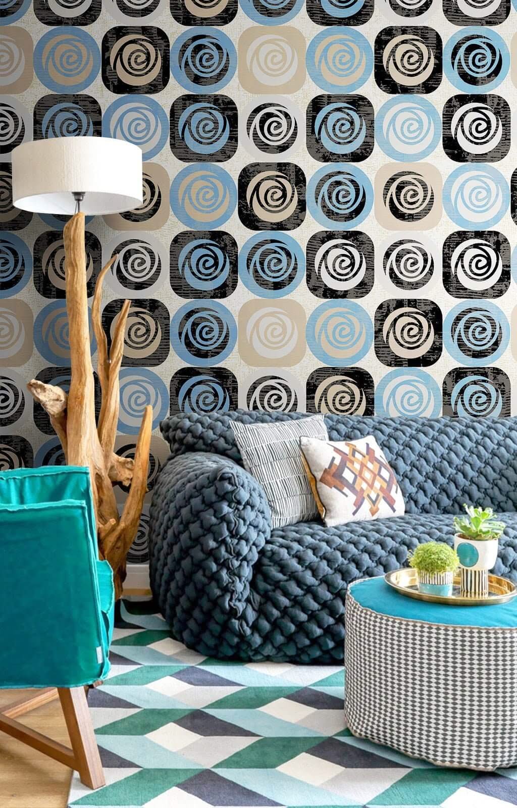 Rose Magic Floral Wallpaper Mural-ChandeliersDecor.com