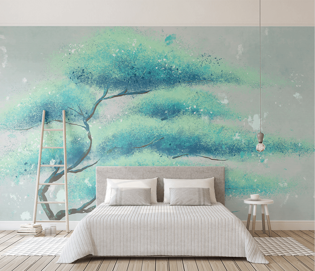 Spread Wide Tree Wallpaper Murals: Stylish Design-ChandeliersDecor.com
