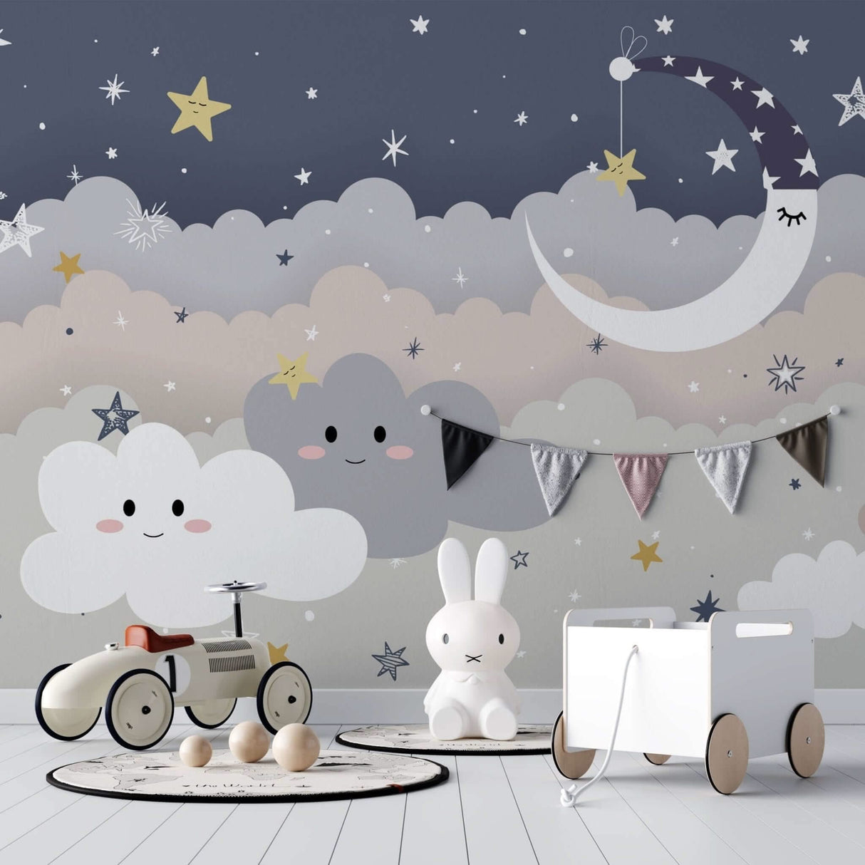 Transform Your Space: Midnight Dreams Wallpaper Mural-ChandeliersDecor.com