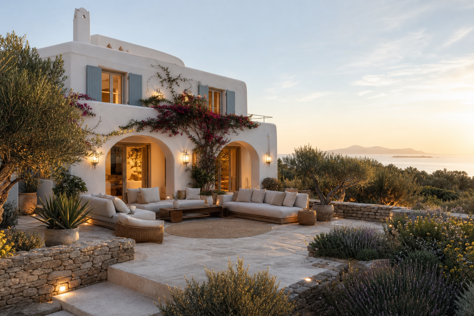 Aegean Family Villa: How We Furnished a Greek Island Home with ChandeliersDecor