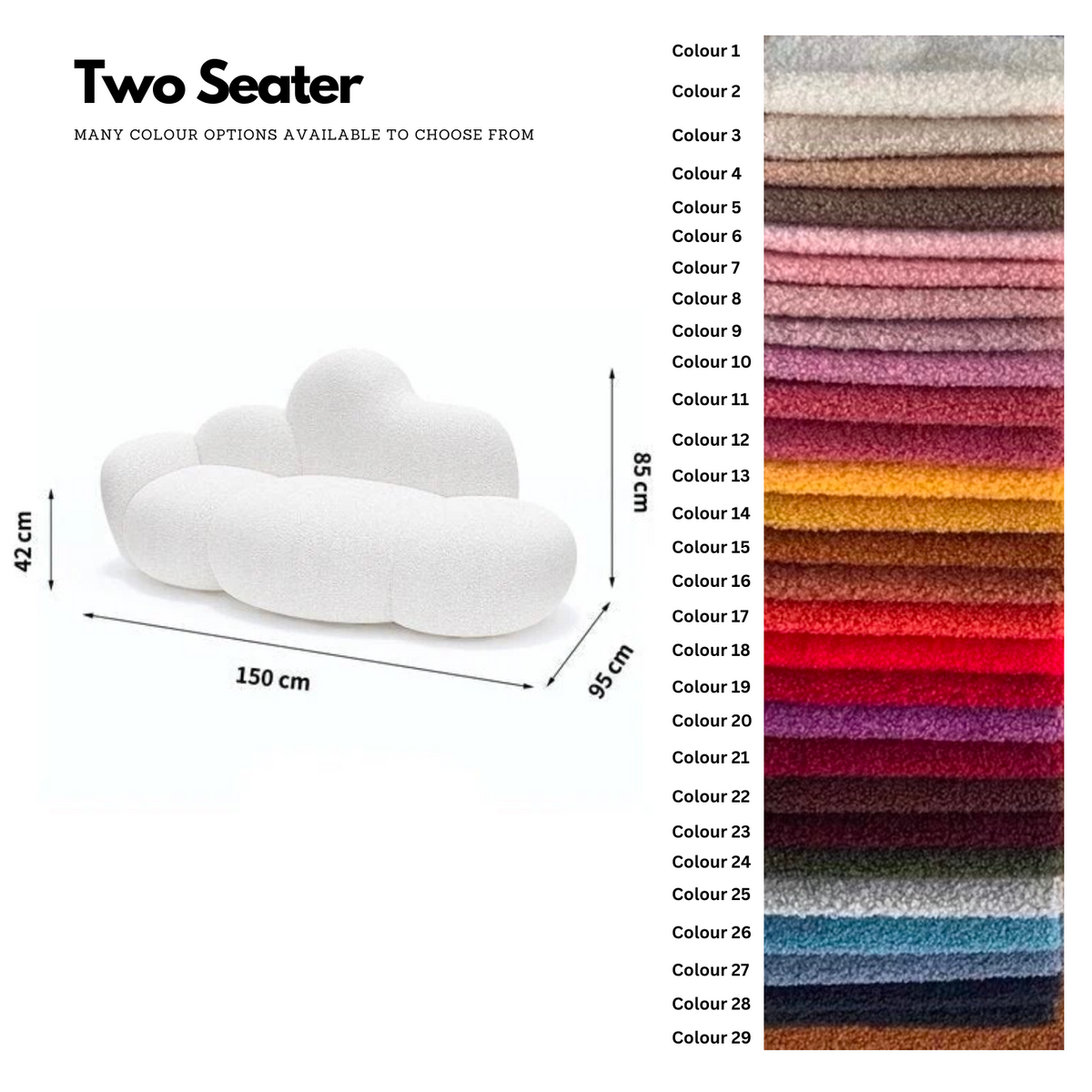 Cloud-Sofa-Set: Qualität, Komfort und Stil!