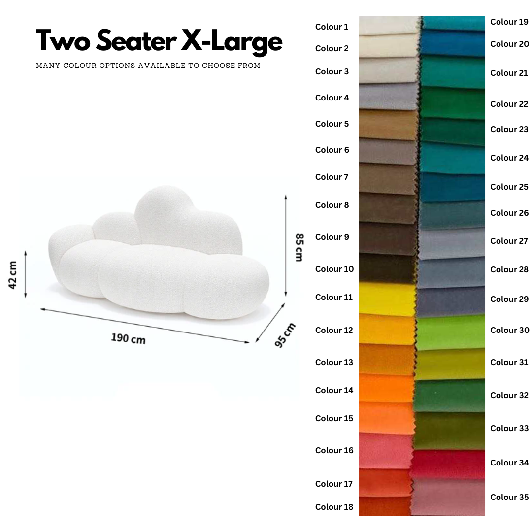 Cloud-Sofa-Set: Qualität, Komfort und Stil!