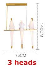 Lampe suspendue cage à oiseaux : luminaire élégant