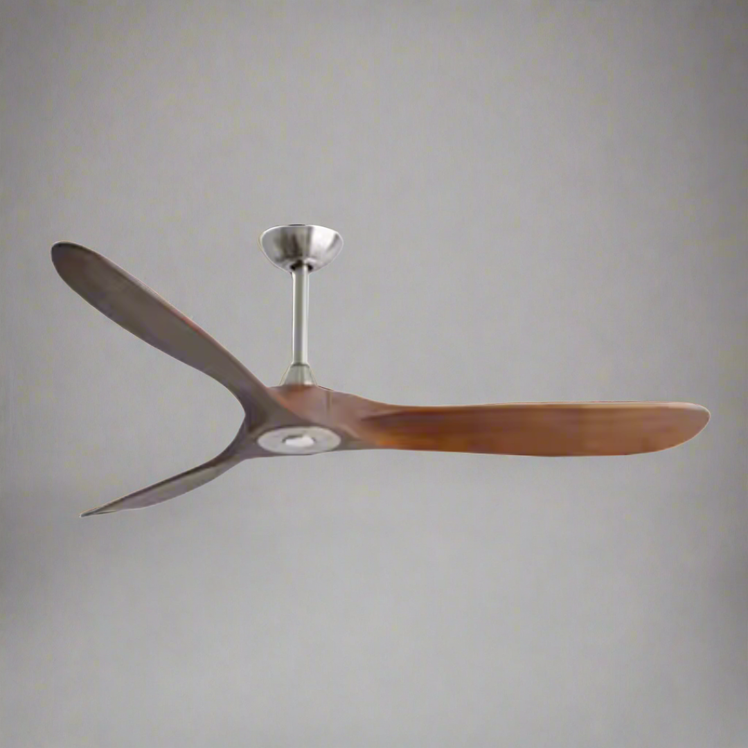 Antique Wooden Blades Large Fan Remote Controlled (2024 Edition) - GraffitiWallArt