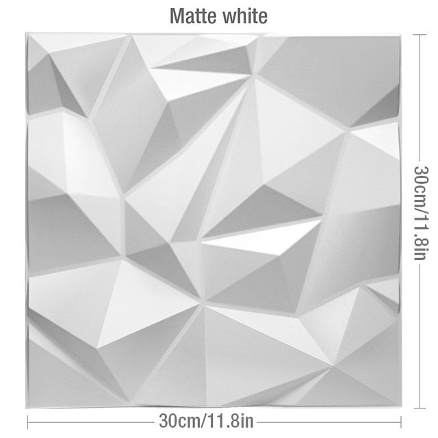 Geometric 3D Wall Panel for House Wall Renovation