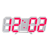 3D LED Digital Wall Clock: Innovative and Stylish Design